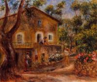 Renoir, Pierre Auguste - House in Collett at Cagnes